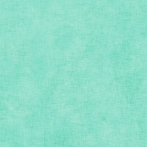 Acqua Linen Texture- Solid Color Fabric- Wallpaper- Gender Neutral Nursery- Sea Glass- Pastel Turquoise- Green- Blue- Spring- Summer Sakura Flowers Coordinate