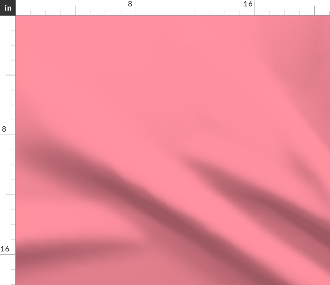 Coral- Solid Color Fabric- Wallpaper- Nursery- Baby Girl- Flamingo- Pink- Rose- Spring- Sakura Flowers Coordinate