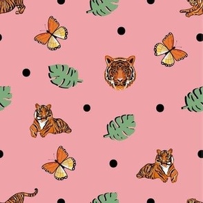 Tiger and Butterfly Spot