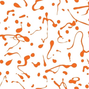 Splatter in orange 2-24
