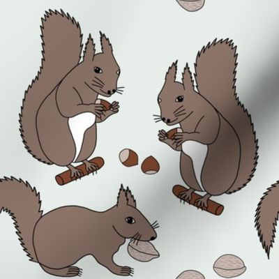 Squirrels light design