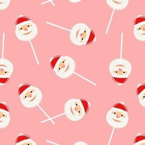 Santa Lollipops - Christmas Candy Suckers - LAD22