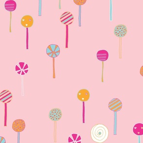 sweet lollipops
