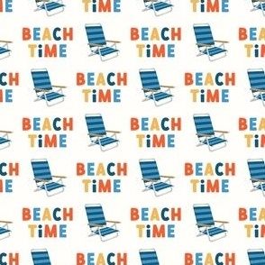 Beach Time - multi blue - beach chairs - LAD20