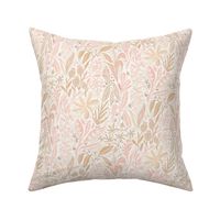 Blushed Pink Neutral Botanical small  scale