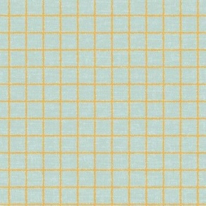 Simple Grid Soft Teal Yellow_Iveta Abolina