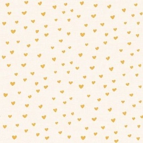 Tiny Hearts Yellow Cream_Iveta Abolina