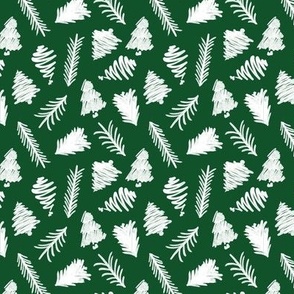 Christmas Forest Green