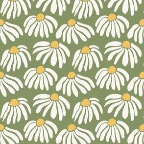 Dancing Daisies // Green