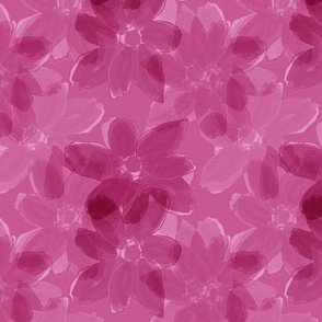 floral pink magenta