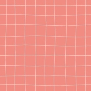 Gingham In Pink 8x8