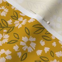 Bandhura - Spoonflower Petal Mustard