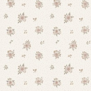 Petite Floral-Blush and Sage-Mini