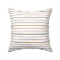 Summer stripes - multi blue with pink - LAD22