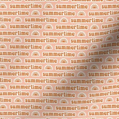 Summertime - terracotta peach - LAD22