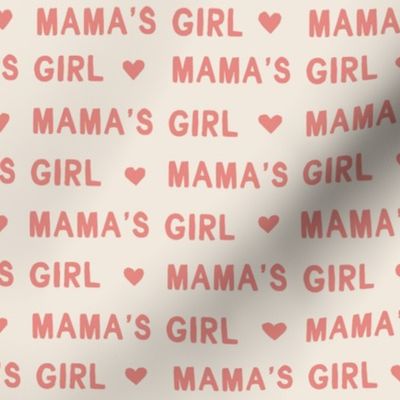 (S) Mama's girl in lipstick pink