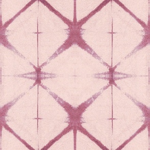 Shibori Triangle Rasberry