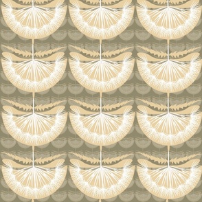 Neutral Dandelions wallpaper