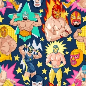 MUCHA LUCHA - Navy