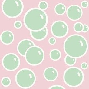 Shiny Bubbles - green