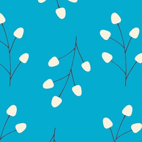 Blue Marshmallow Trees