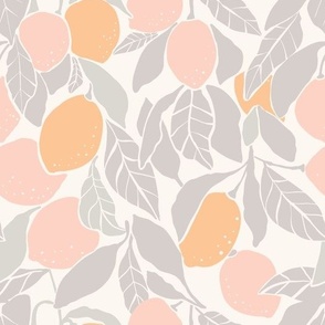 Lemon Trees - Pink and Orange