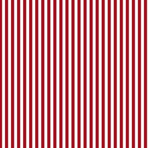 Candy Stripe 1/8" - 2256 micro // Christmas Red and White