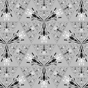 Pretty Light Grey Geometric © Gingezel™ 2012