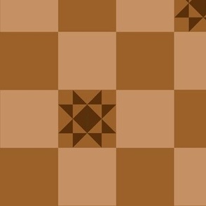 Brown Quilt