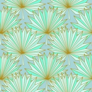 Fanpalm Origami N1 (pale turquoise)