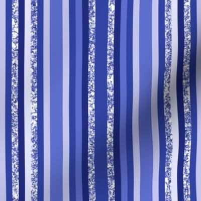 LBMR - Variegated Cornflower Blue Stripes - a coordinate for Liquid Blue Marble Designs