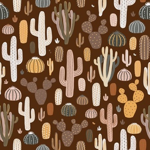 After The Rain Collection Cactus Medley Brown - Medium