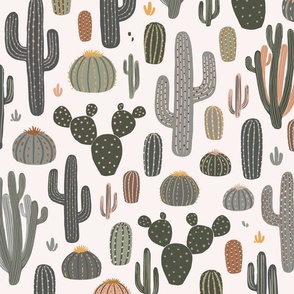 After The Rain Collection Cactus Medley Medium
