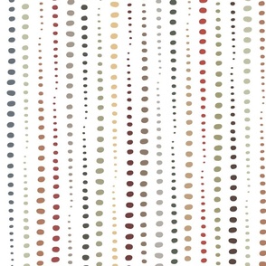dots waves - earthy colors (V) - dots wallpaper