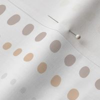 dots waves - modern neutrals (V) - japandi wallpaper - dots fabric