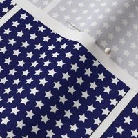 Knotted Stars and Stripes Headband Template