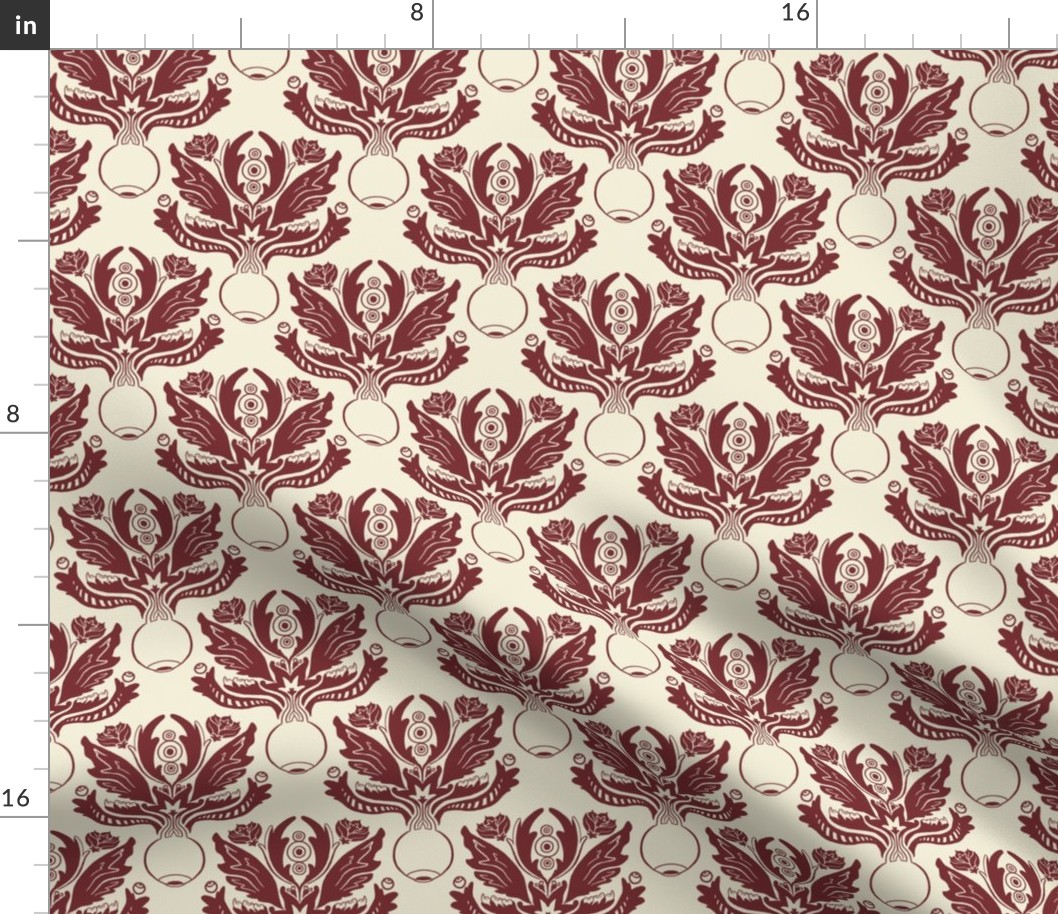 Ocular Damask - Beige