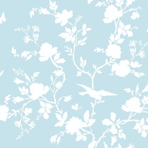 AMES Chinoiserie Silhouette aqua 2