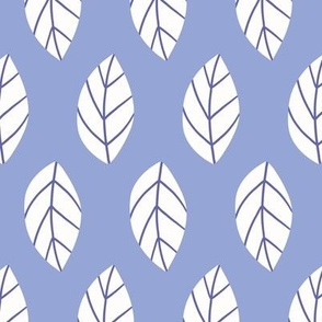 Minimal Jungle purple / modern simple minimalistic botanical pattern design 