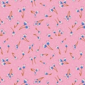 Penelope Petite Floral Pink blue 