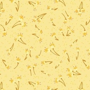 Penelope Petite Floral Pastel yellow