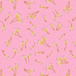 Penelope Petite Floral light pink yellow