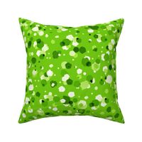 Small - Bumpy Random Dots in Lime Green - Created with Quilters in Mind