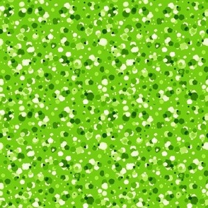 Tiny - Bumpy Random Dots in Lime Green - Created with Quilters in MInd