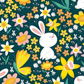 Bunny daffodils half drop 2022