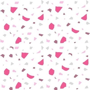 Terrazzo Tiles - Pink Carnations