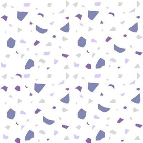 Terrazzo Tiles - Purple Grape