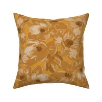 Early Crocus Floral Beige/Yellow