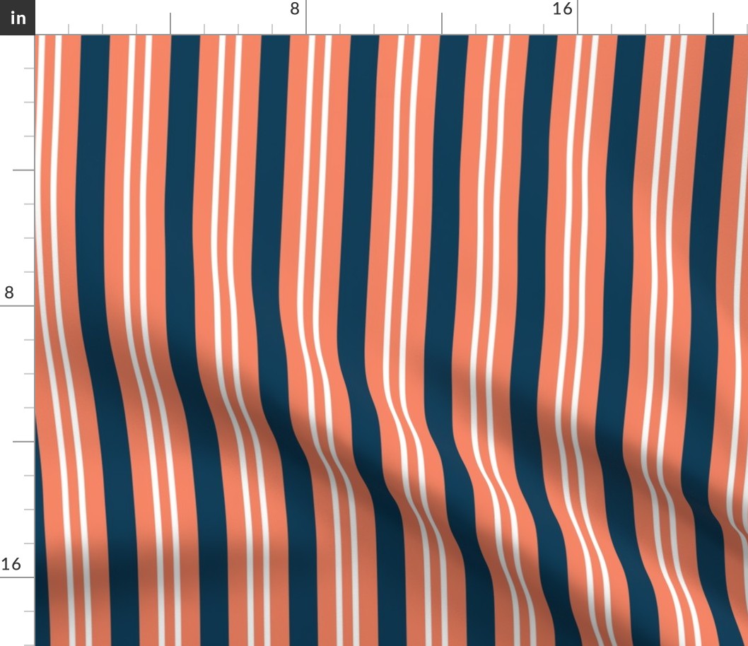 Vertical summer stripe vs. 2
