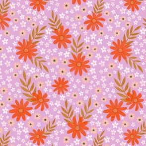 Purple Garden Pattern